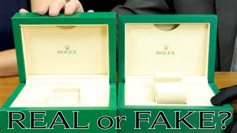 original rolex box vs fake|authentic rolex box.